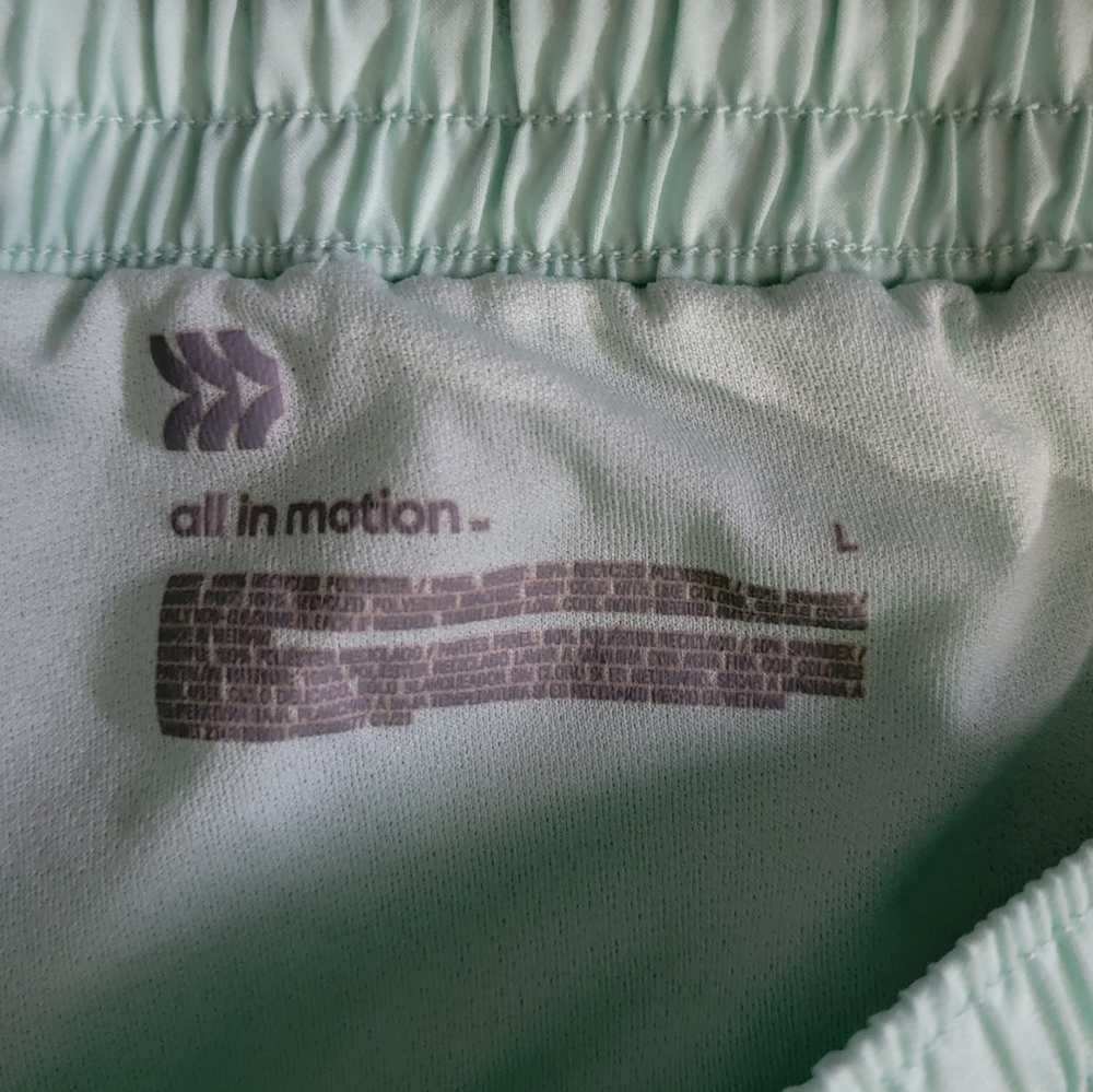 All in motion blue activewear shorts